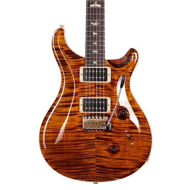 PRS Custom 24 10 Top Electric Guitar in Yellow Tiger