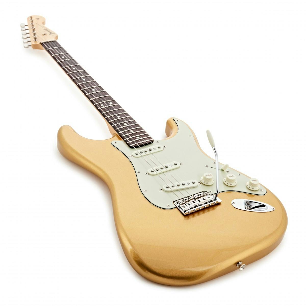 Fender Made in Japan Hybrid II FSR Stratocaster in Mystic Aztec Gold -  Andertons Music Co.
