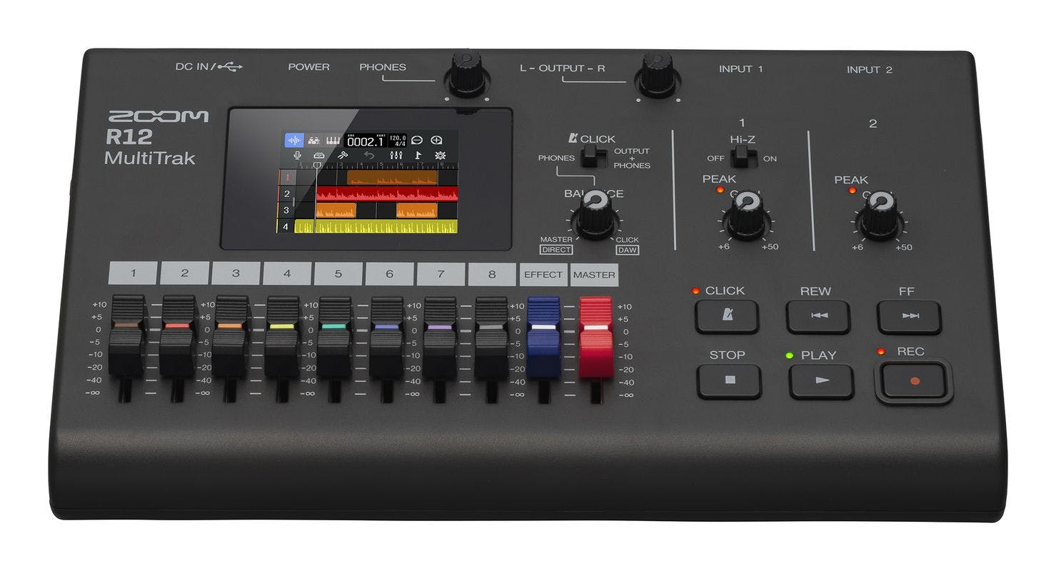 Zoom R12 MultiTrak Recorder - Andertons Music Co.