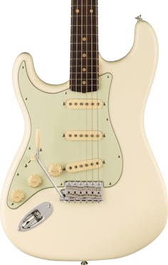 Fender American Vintage II 1961 Stratocaster Left Handed Electric Guitar in Olympic White