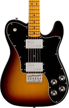 Fender American Vintage II 1975 Telecaster Deluxe Electric Guitar in 3 Colour Sunburst