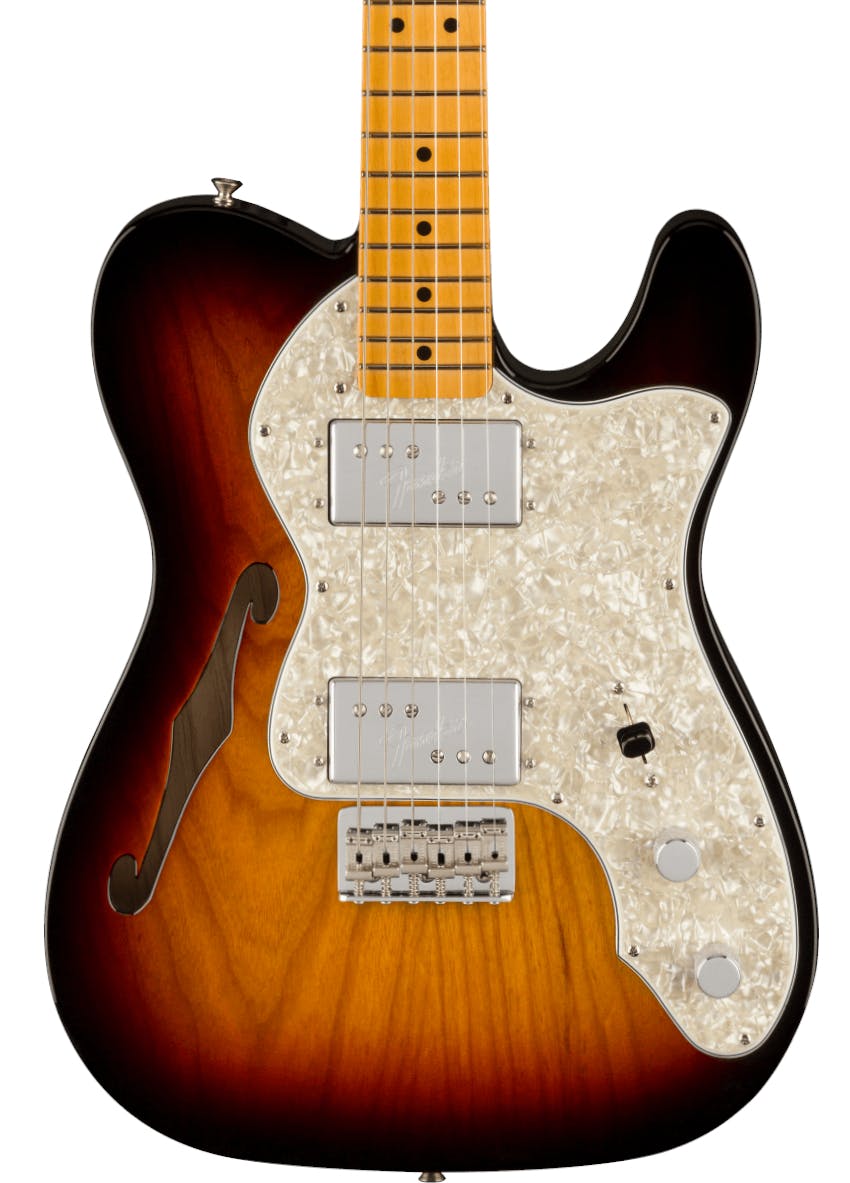 Fender telecaster thinline on sale 72 sunburst