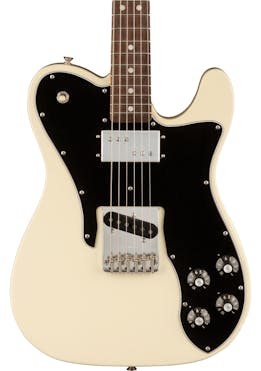 Fender American Vintage II 1977 Telecaster Custom Electric Guitar in Olympic White