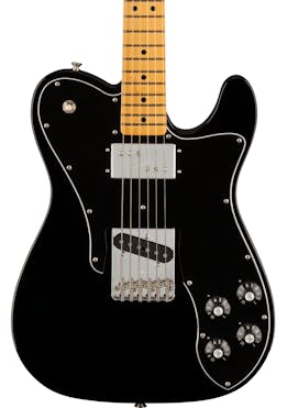 Fender American Vintage II 1977 Telecaster Custom Electric Guitar in Black