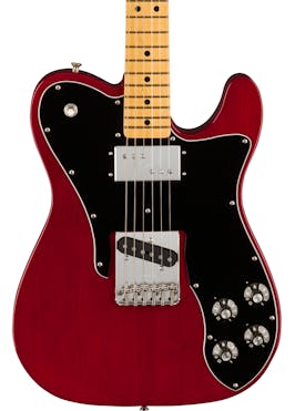 Fender American Vintage II 1977 Telecaster Custom Electric Guitar in Wine Red