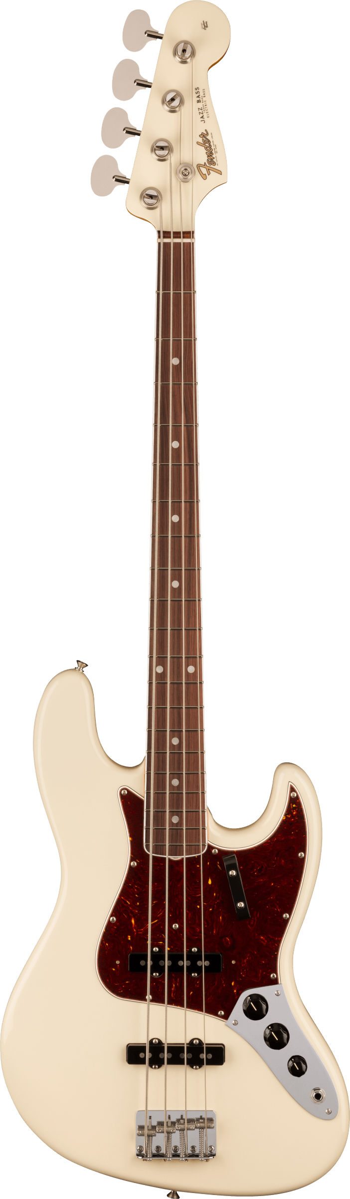 Fender American Vintage II 1966 Jazz Bass in Olympic White - Andertons  Music Co.