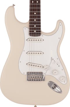Fender MIJ Hybrid II Stratocaster in Satin Sand Beige