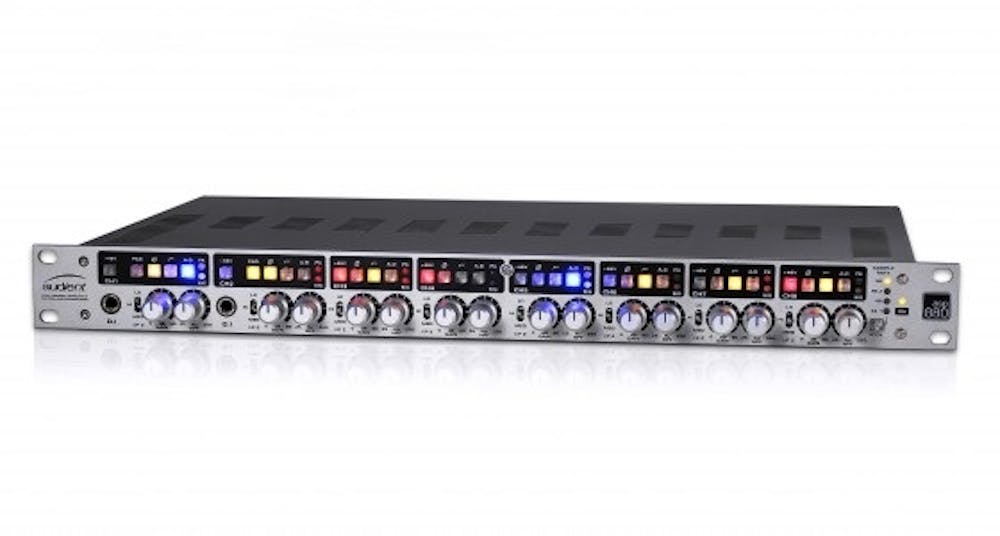 Audient ASP880 - 8 Channel Variable Input Impedance Mic Preamp