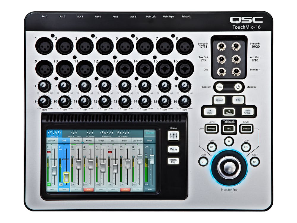 QSC Audio TouchMix 16 Compact Digital Live Mixer