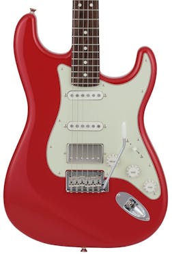 Fender Made in Japan Hybrid II Stratocaster HSS in Modena Red