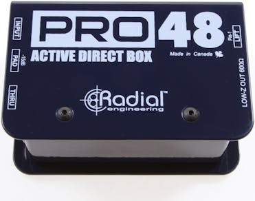 Radial PRO48 Phantom Powered Active DI Box