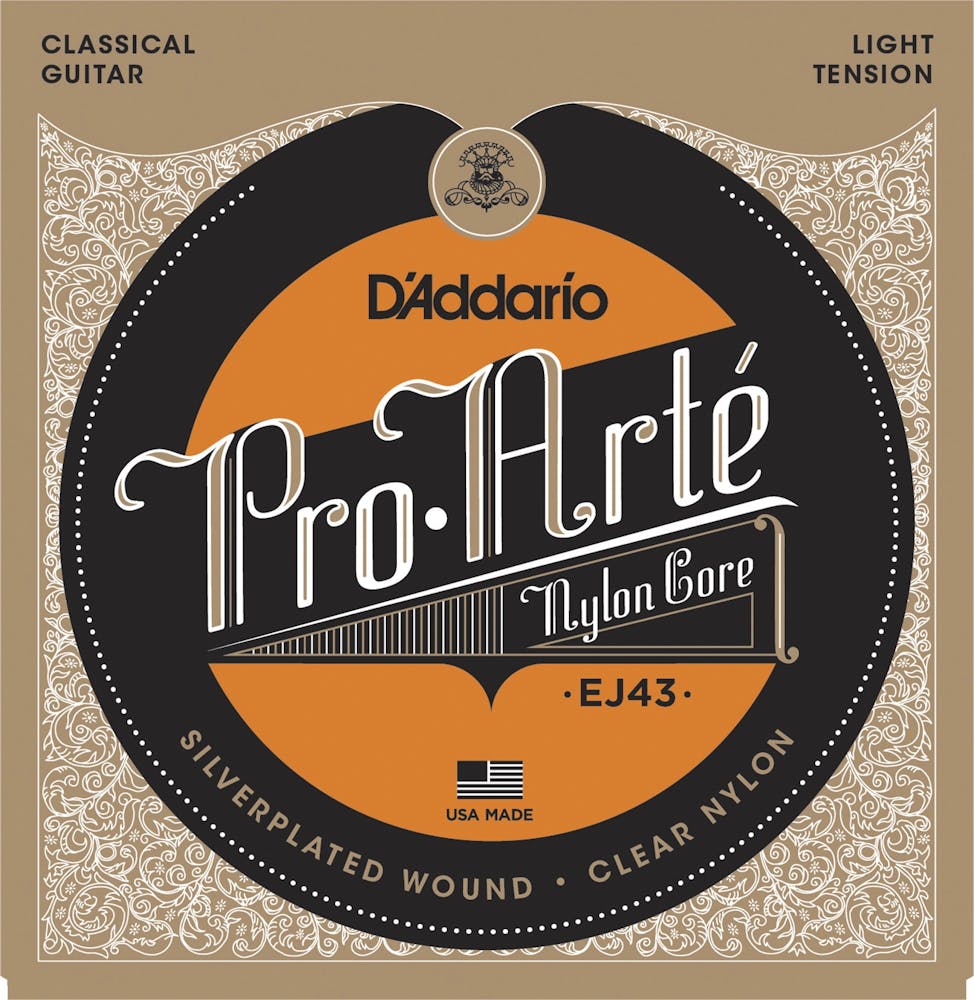 D'addario Pro-Arte Laser selected Light tension classical nylon strings