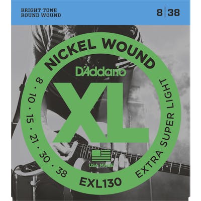 D'Addario XL Set 8-38 Gauge Strings