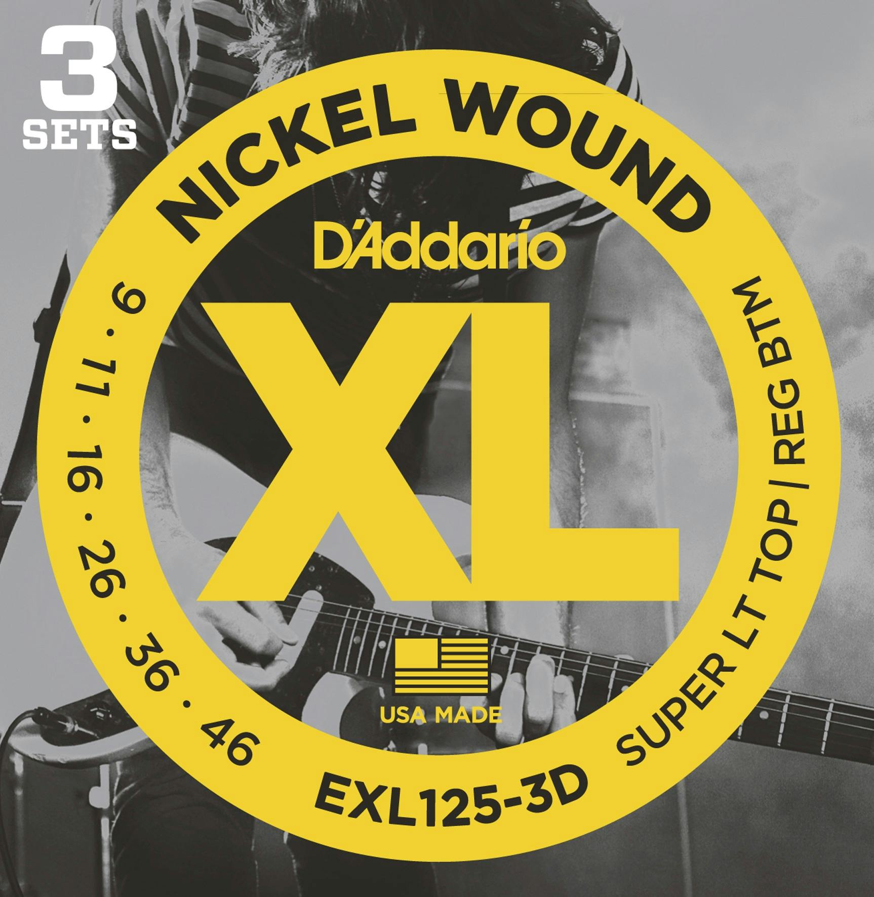 D Addario XL 9 46 3 Pack