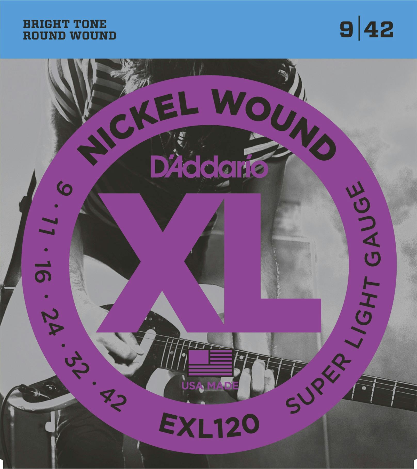 D Addario XL 9 42 Super Light Set Andertons Music Co