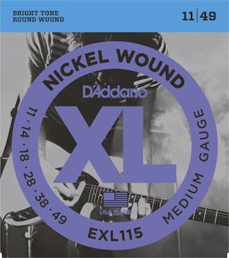 D'Addario XL 11-49 Blues/Jazz Rock Set