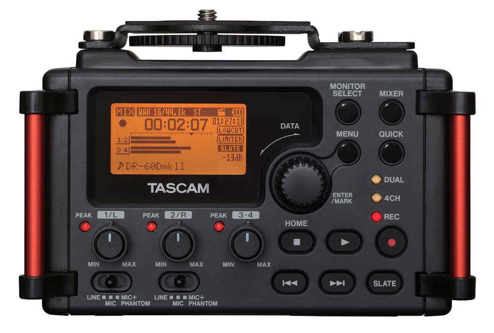 Tascam DR-60D Mk II Digital Camera Audio Recorder