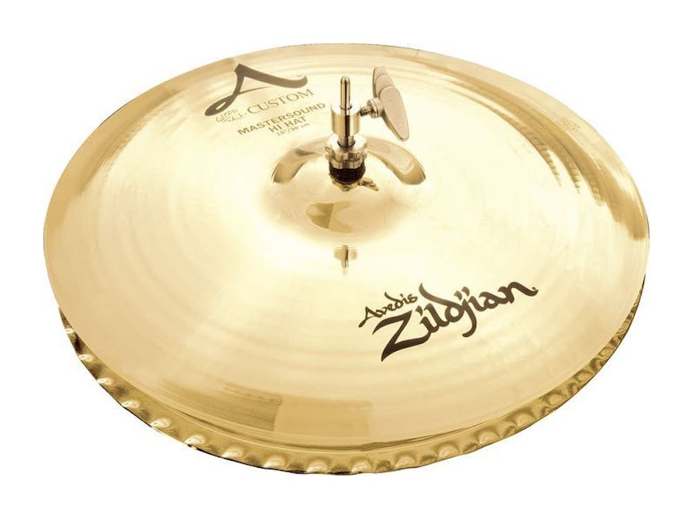 Zildjian A Custom 14" Mastersound Hi-Hat Cymbals