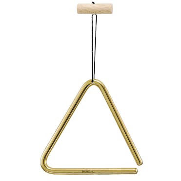 Meinl 6" Solid Brass Triangle with Beater