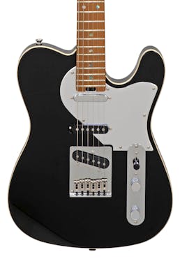 Aria 615 GTR Solid Body Electric guitar in black