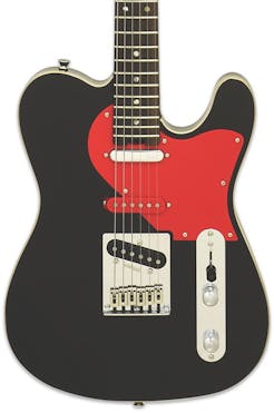 Aria 615 WJ Nashville Electric Guitar in Black