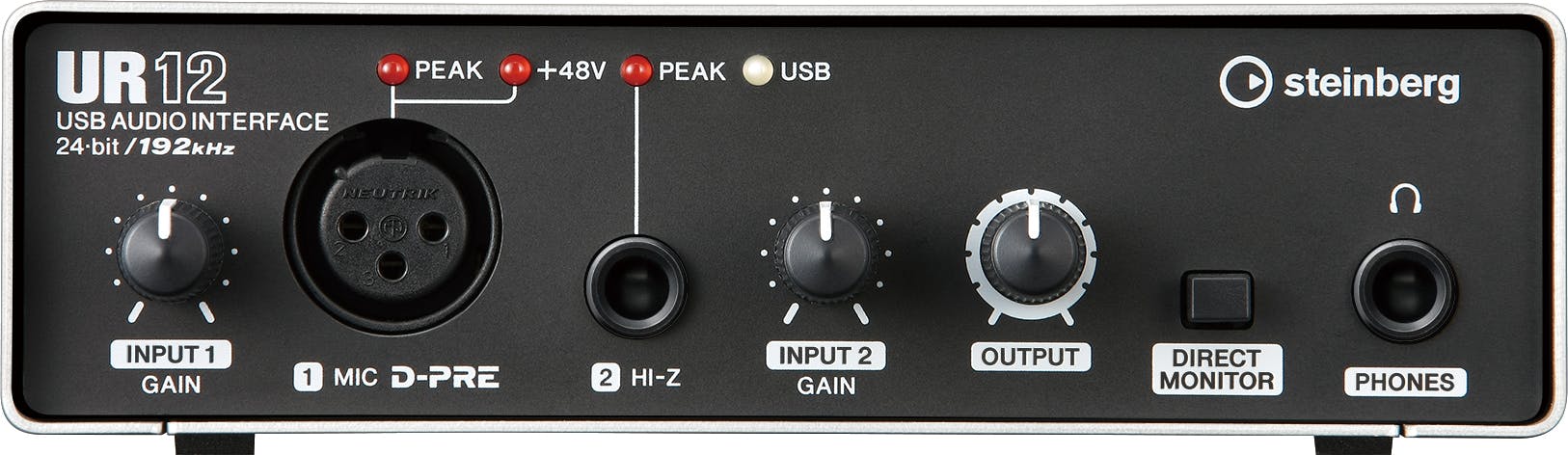 Steinberg UR12 USB Audio Interface with Cubase AI - Andertons Music Co.