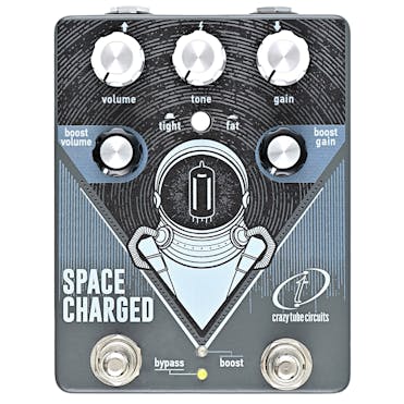 Crazy Tube Circuits Space Charged V2 Tube Overdrive & Distortion Pedal