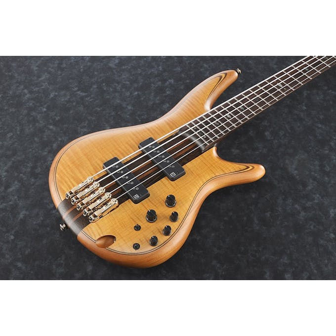 Ibanez Premium SR1405T 5 String Bass in Vintage Natural Flat