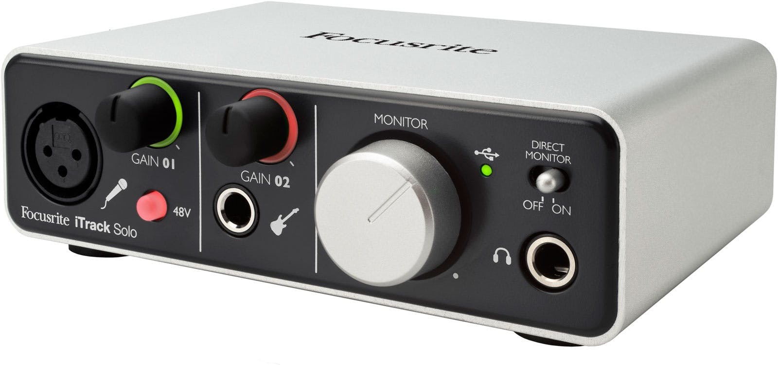 TC Helicon GO XLR Mini Audio Interface in White - Andertons Music Co.