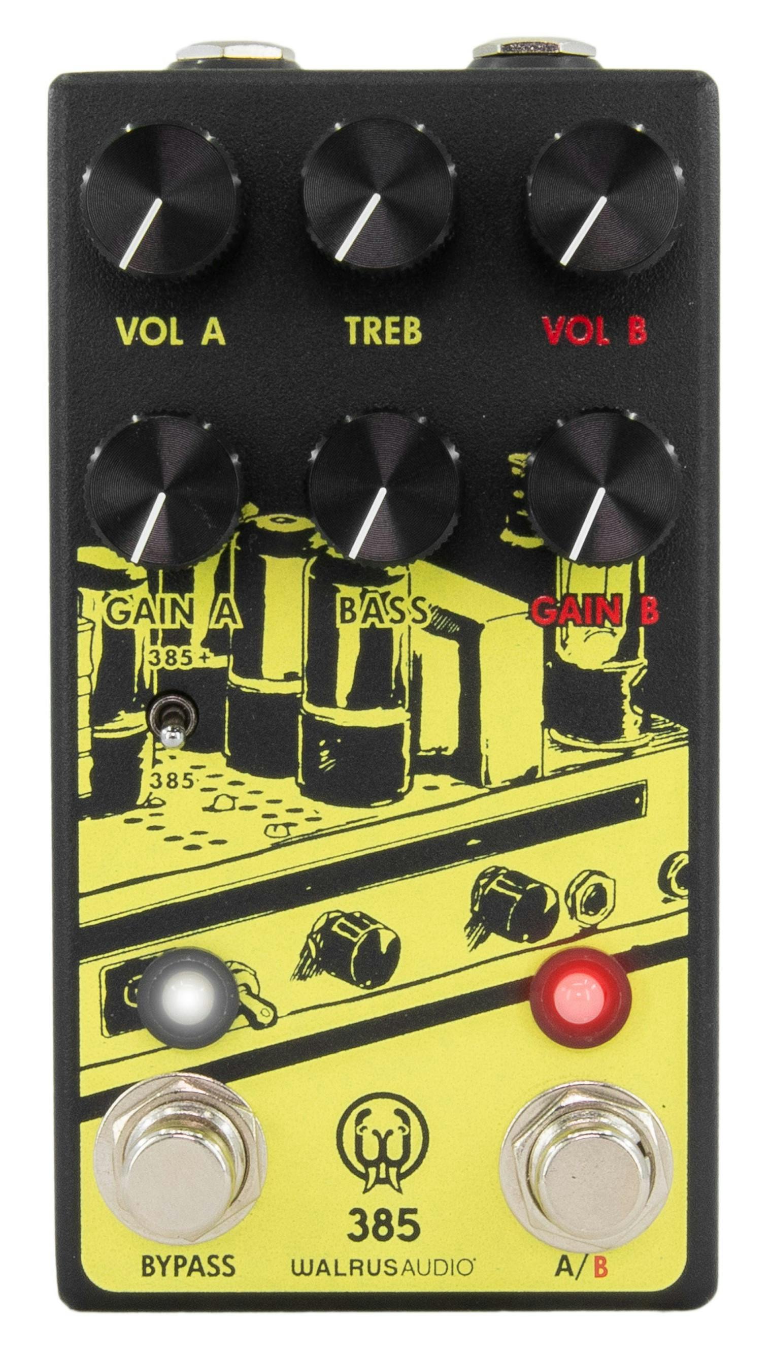 Walrus Audio 385 MKII - Yellow Dynamic Overdrive Pedal - Andertons