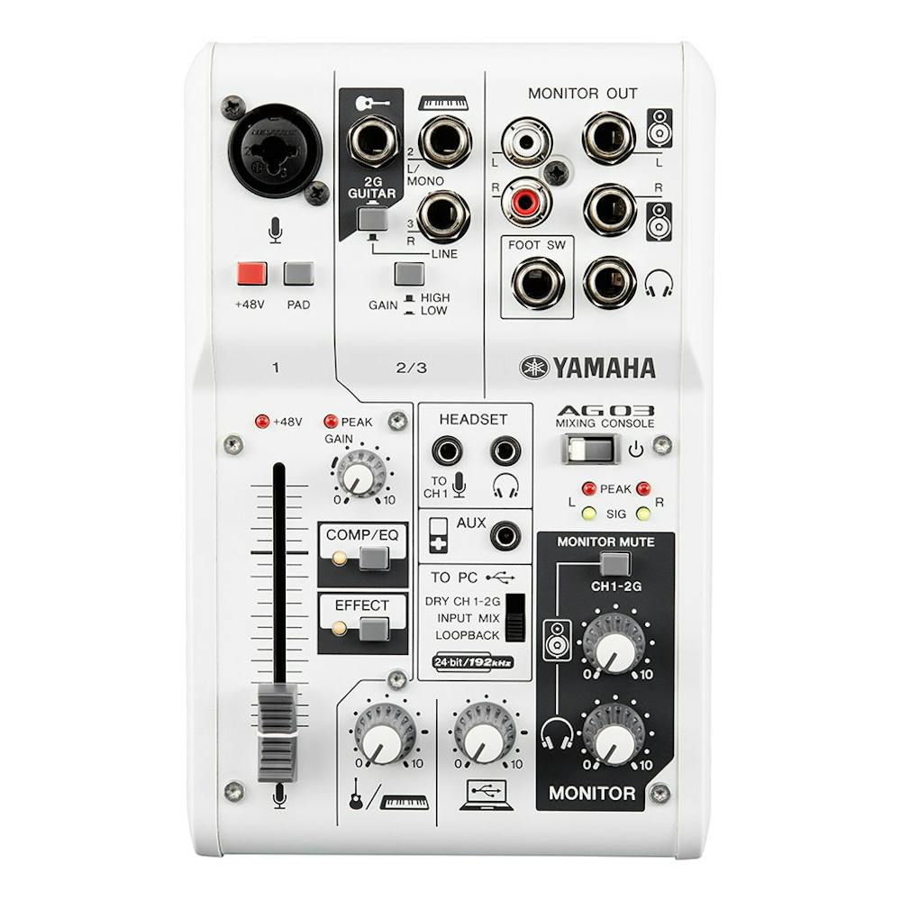Yamaha AG03 - 3 Channel USB Mixer/Audio Interface