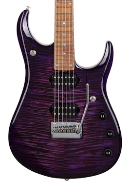 Music Man JP15 John Petrucci Signature Electric Guitar in Purple Nebula Flame Top