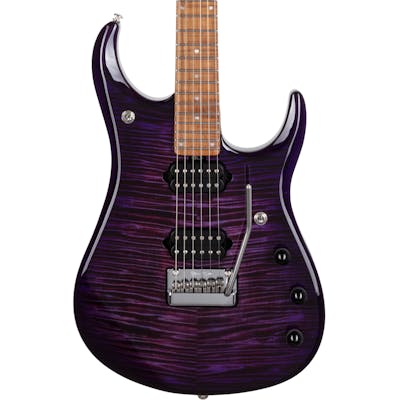 Music Man JP15 John Petrucci Signature Electric Guitar in Purple Nebula Flame Top