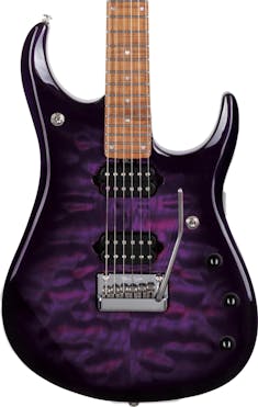 Music Man JP15 John Petrucci Signature Electric Guitar in Purple Nebula Quilt Top