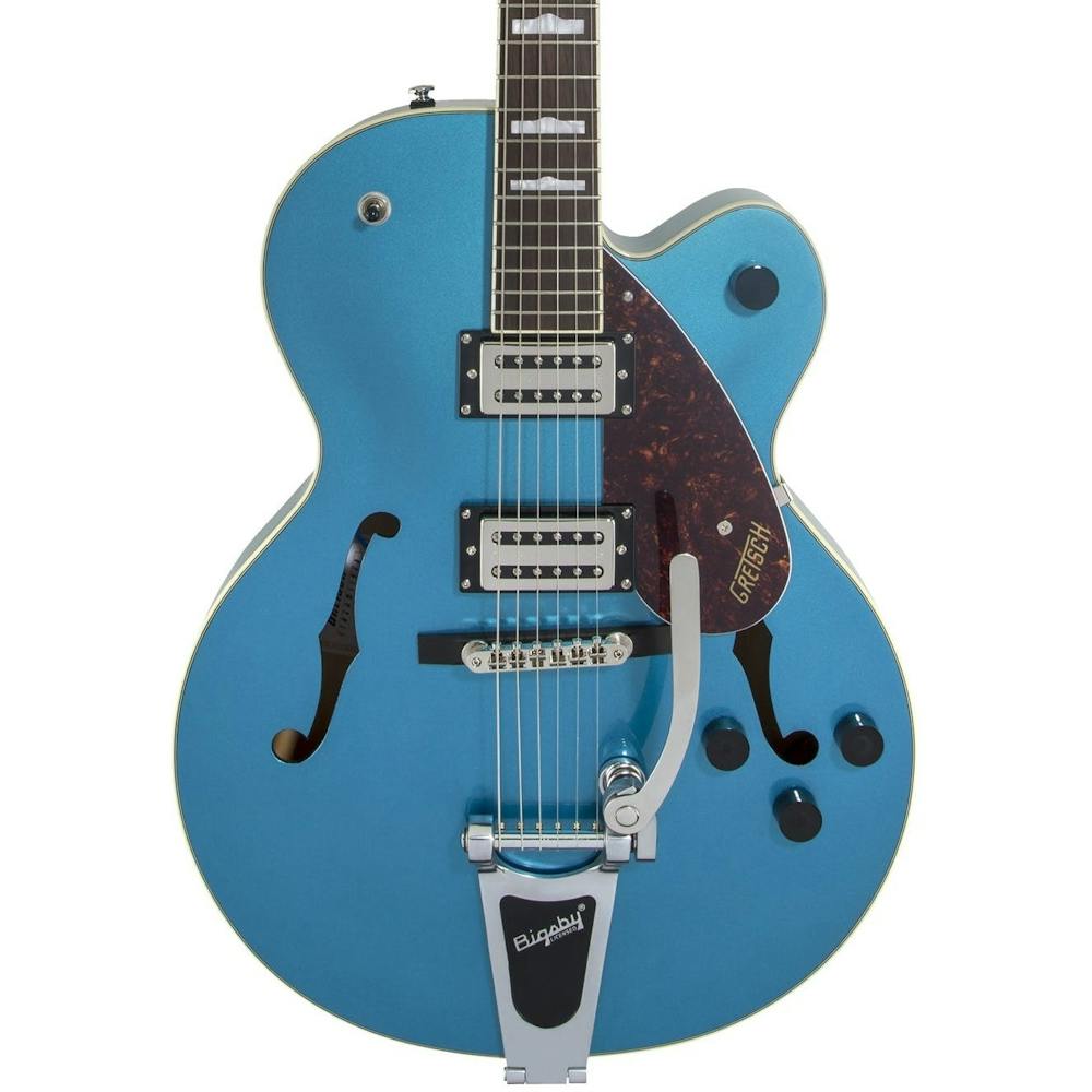 Gretsch G2420T Streamliner Hollow Body with Bigsby in Riviera Blue