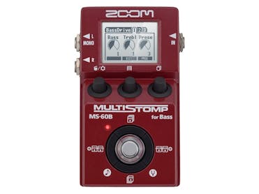 Zoom MS60B Bass Multi FX Pedal