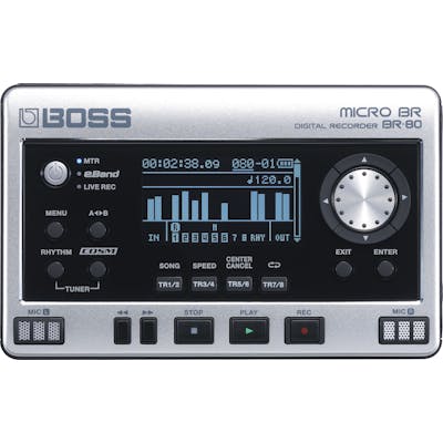 Boss Micro-BR BR-80 Portable Digital Recorder