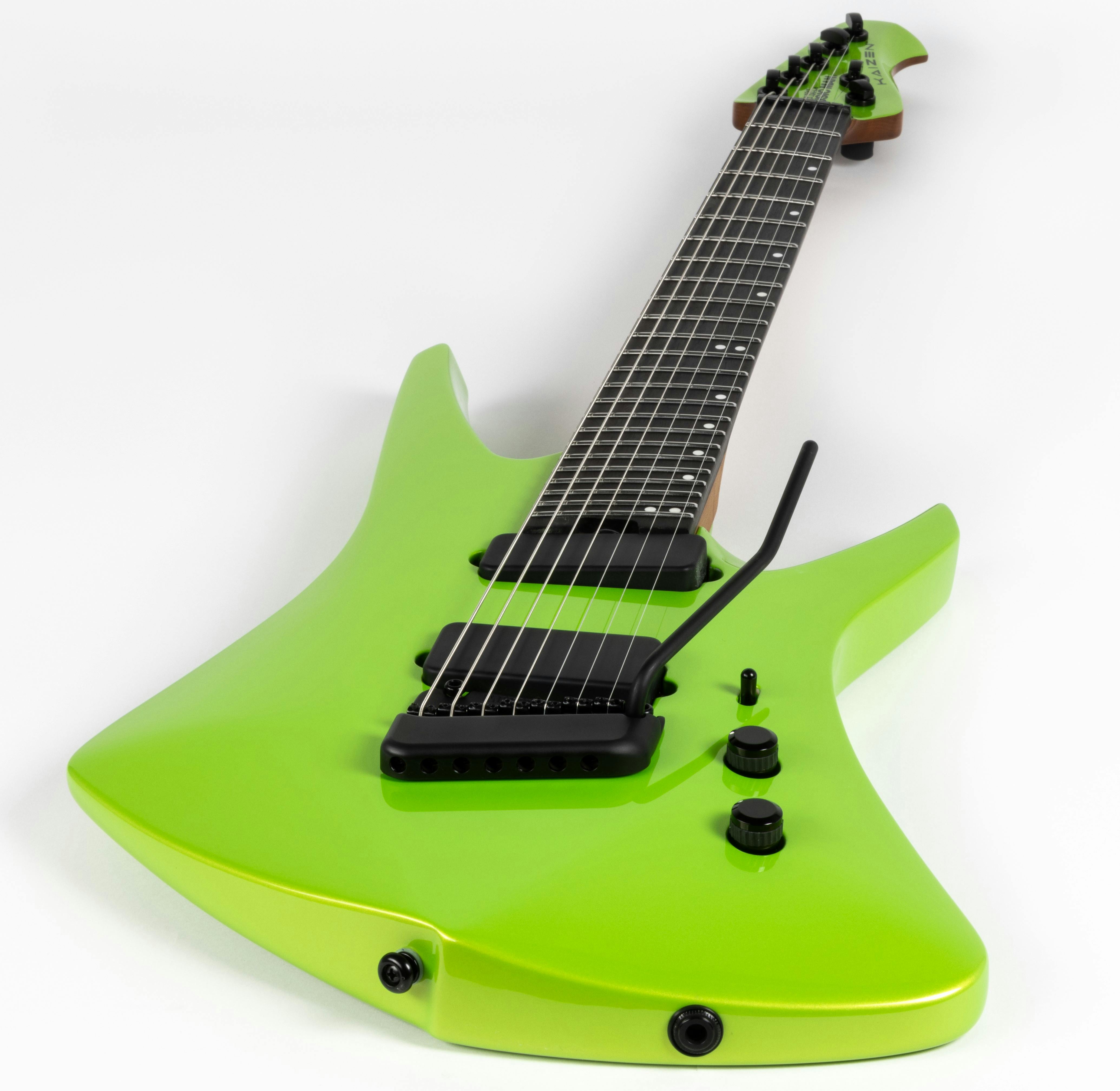 Music Man Kaizen 7-String Multi-Scale Electric Guitar in Kryptonite -  Andertons Music Co.