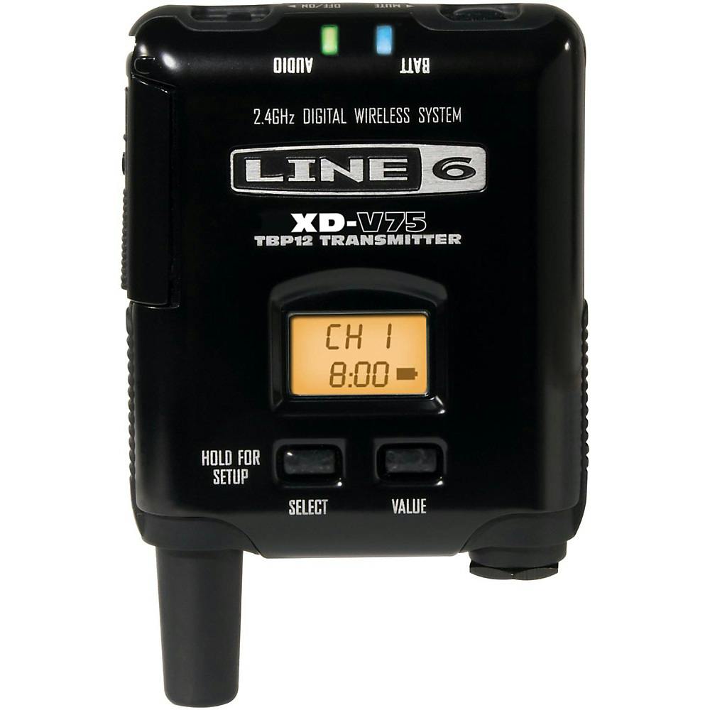 Line 6 V75-BP 14 Channel Beltpack Transmitter for XD-V75