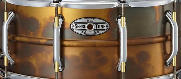 Pearl SensiTone Elite Snare 14x5 with Beaded Brass Shell - Andertons Music  Co.
