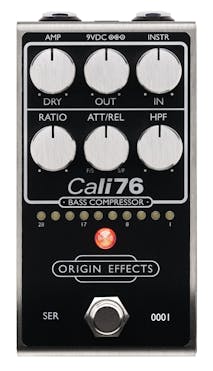 Origin Effects Cali76 Bass Compressor in Black
