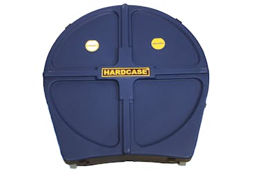 Hardcase 22" Cymbal Case in Dark Blue with Dividers Included