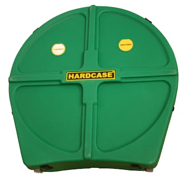 Hardcase 22" Cymbal Case in Dark Green with Dividers Included
