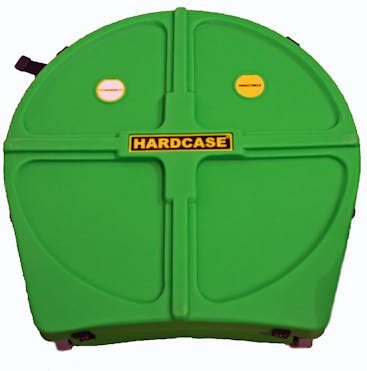 Hardcase 22" Cymbal Case in Light Green with Dividers Included