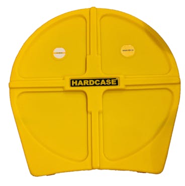 Hardcase 22" Cymbal Case in Bright Yellow with Dividers Included