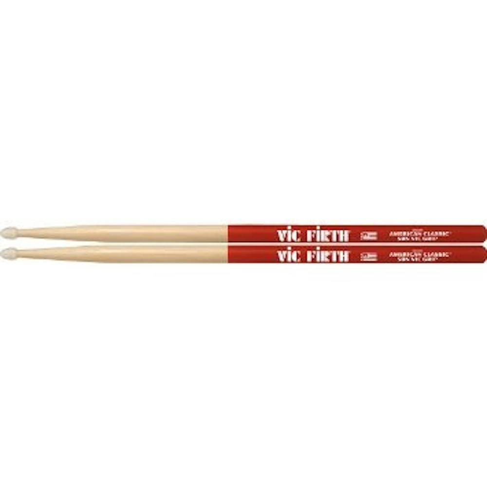 Vic Firth American Classic 5BN Nylon Tip Drumsticks with Vic Gip
