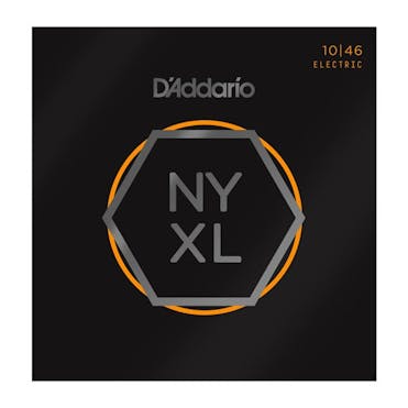 D'Addario NYXL1046 Regular Light 10-46 Electric Guitar Strings