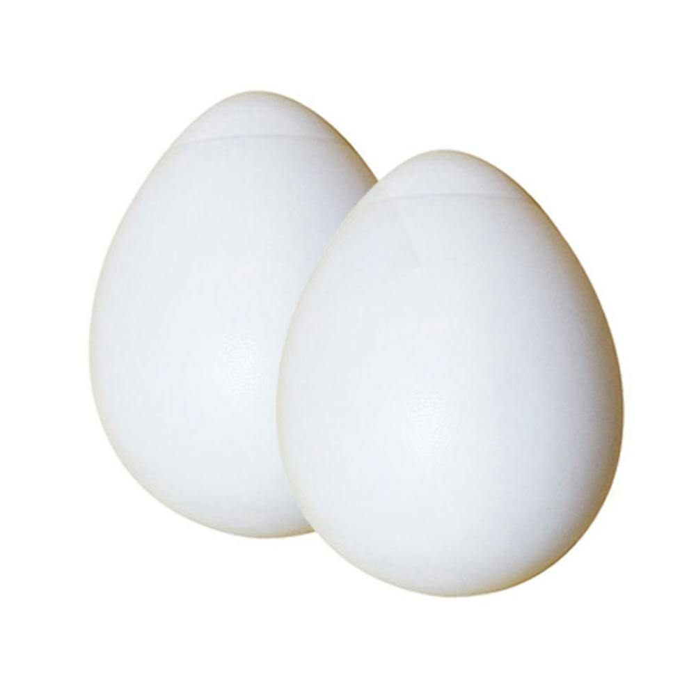 Stagg 2PC Egg Shakers/1 3/4oz/White