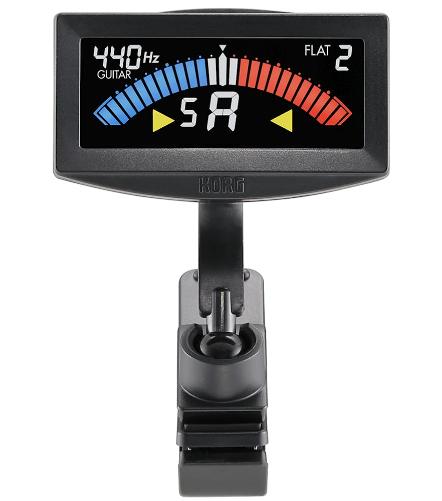 Korg Pitchcrow Clip on Tuner in Black