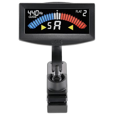 Korg Pitchcrow Clip on Tuner in Black